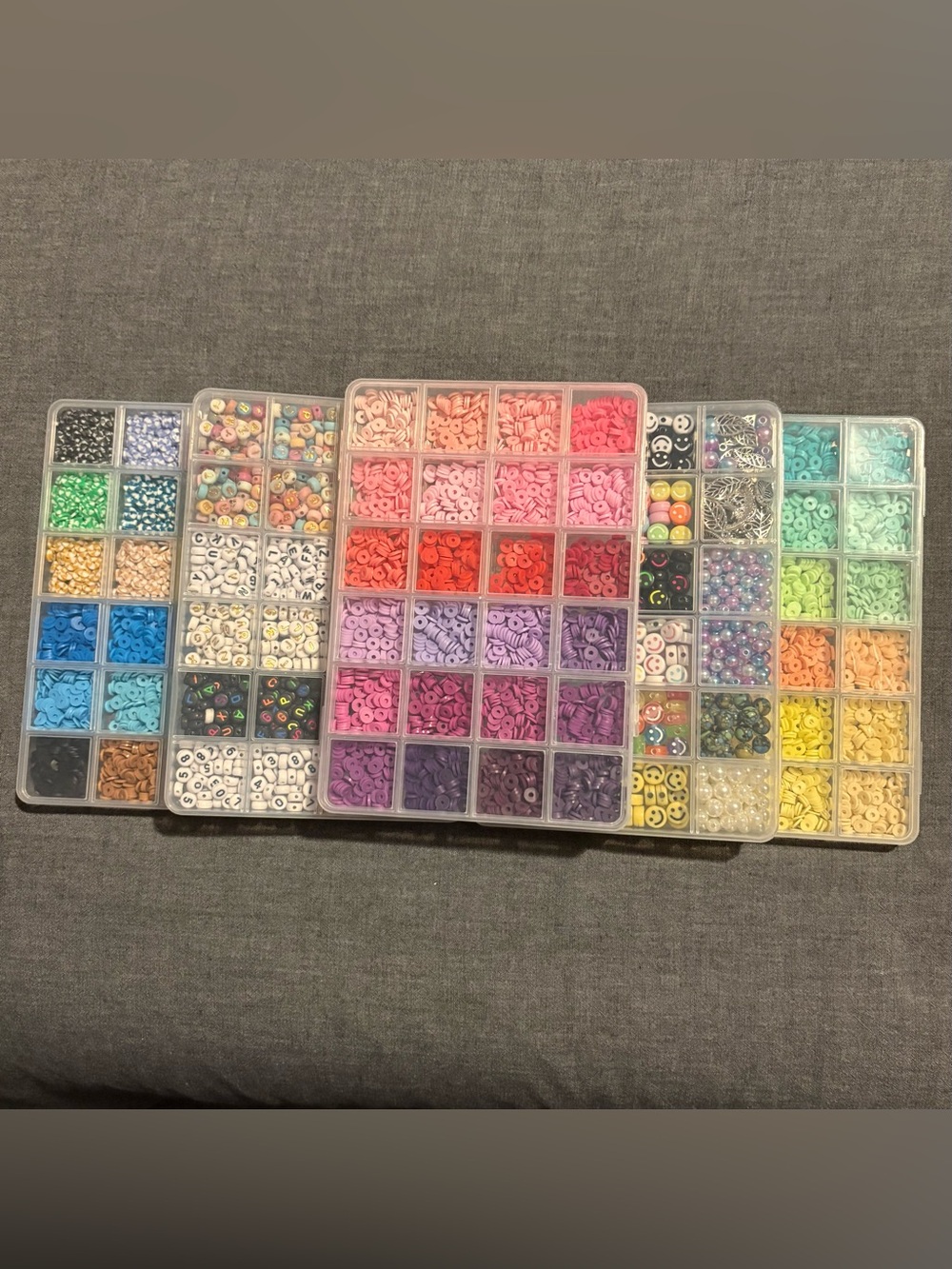 Kids Craft Bead Kit - Multi Color Storage Set
